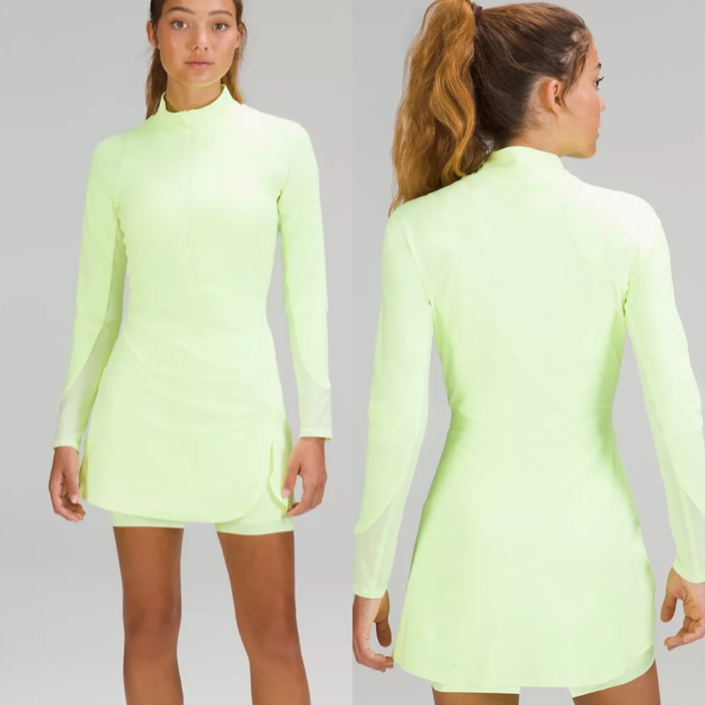 Lululemon Nulux Long-Sleeve Tennis Dress - Faded Zap